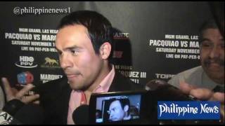 Juan Manuel Marquez learns Some Tagalog [upl. by Bolme]