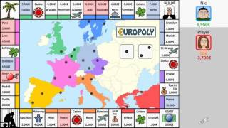 Let´s Play EUROPOLY Android ENGINTERNATIONAL [upl. by Nesnar]