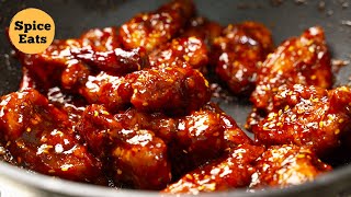 KOREAN FRIED CHICKEN  SWEET AND SPICY KOREAN FRIED CHICKEN  YANGNYEOM CHICKEN [upl. by Htebi643]