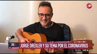 Jorge Drexler tuvo que suspender conciertos y dedicó una canción al coronavirus [upl. by Heid]