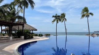 BEACHFRONT Rental in Ixtapa Touching the Palmtrees Amazing complex [upl. by Soirtemed297]