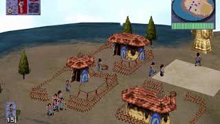 Populous The Beginning PS1  Gameplay [upl. by Ahseret578]