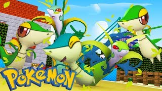 WHOS YOUR FAMILY SNIVY SHINY SNIVY E SERPERIOR NO MINECRAFT  Pixelmon [upl. by Enylrac]