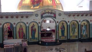 Divine Liturgy  Holy Martyr Evanthea  91124 [upl. by Sedruol690]