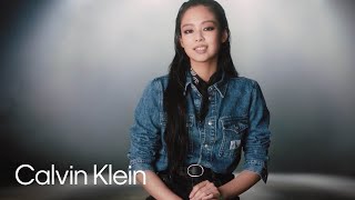 On Set with JENNIE  Calvin Klein Fall 2023 Campaign [upl. by Lederer]