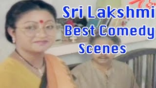 Sri Lakshmi Best ‪Comedy Scenes  Back to Back [upl. by Netsyrc651]