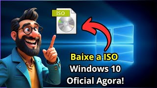 Guia Completo de Como Baixar o Windows 10 Oficial 32 e 64 bits [upl. by Ardnahs741]