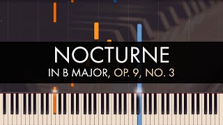 Frédéric Chopin  Nocturne in B Major Op 9 No 3 [upl. by Newol743]