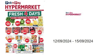 Pick n Pay specials ZA  12092024  15092024 [upl. by Donnamarie286]