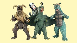 Xplus LMS Gappa Triphibian Monster 25cm Ric Figure Review amp Comparisons [upl. by Anivad]