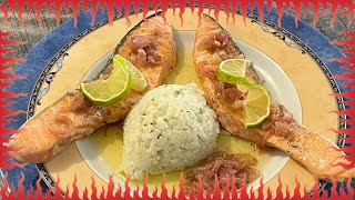 Recette facile de pavé de saumon au beurre citronné  vidéo courte [upl. by Ahsiliw673]