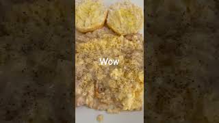 Make This MacroFriendly Biscuits amp Gravy Recipe amp Macros In Description Plz Subscribe shorts [upl. by Keyes891]