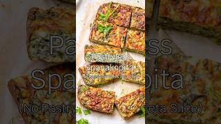 FussFree Christmas Appetiser PASTRYLESS SPANAKOPITA recipe in the comment appetizer [upl. by Asseniv117]