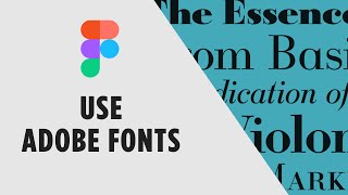 How to Use Adobe Fonts in Figma with Adobe Creative Cloud CC App  StepbyStep Guide [upl. by Gherardo]