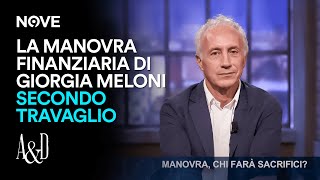 La Manovra Finanziaria di Giorgia Meloni secondo Travaglio  Accordi e Disaccordi [upl. by Ycnay]