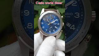 casio worldtimer analog warch ENTICER MEN MTPW500L2AVDF  A2150 [upl. by Penoyer]