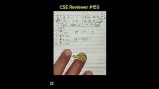 CSE Reviewer 150 [upl. by Chaudoin]