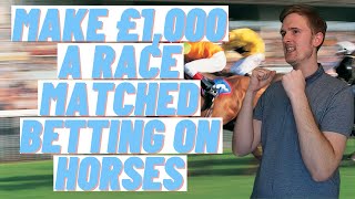 Matched Betting on Horses for Beginners guide amp tutorial using OddsMonkey or Profit accumulator [upl. by Anerat]