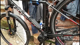 Bafang BBS01B 250W middrive eBike DIY conversion [upl. by Admana]