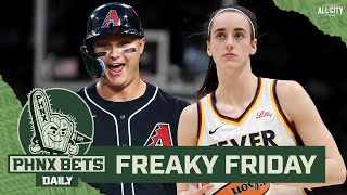 Best Bets For Fridays Slate Featuring Caitlyn Clark Taking On The Mercury amp Diamondbacks Baseball [upl. by Claus717]