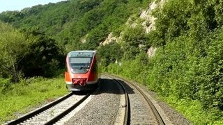 Führerstandsmitfahrt  Nr 23 Teil 2  2  Von Kaiserslautern Hbf nach Bingen Hbf  BR 628 [upl. by Noreh]