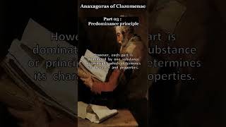 Great Philosophers Anaxagoras of Clazomenae [upl. by Alaik]