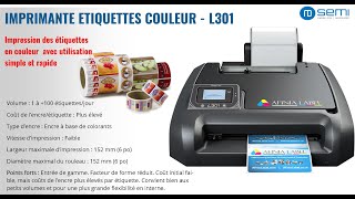 AFINIA L301  Imprimer des étiquettes couleur [upl. by Janeta]