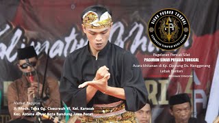 Penca Silat TUNGGAL PUTRA DEWASA Sinar Pusaka Tunggal Pusat Kota Bandung [upl. by Emerson]