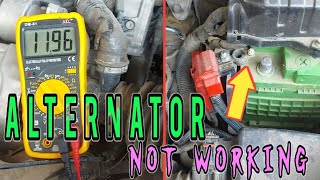 Alternator is not workingbattery is not charging starting problem😀😃 [upl. by Anirroc342]