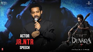 NTR Speech at Devara Success Celebrations  Janhvi Kapoor  Koratala Siva  Anirudh Ravichander [upl. by Atteloiv]