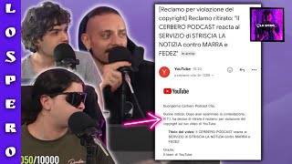 IL CERBERO VINCE CONTRO LA MEDIASET PER DEI VIDEO BUTTATI GIU DA STRISCIA LA NOTIZIA [upl. by Anitsyrhc80]