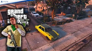 Grand Theft Auto V Franklin came across a customized Vulcar Warrener and brought it to his house [upl. by Nowed]