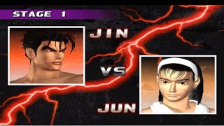 Jun Gameplay  Tekken 3 Arcade Version [upl. by Kirimia]