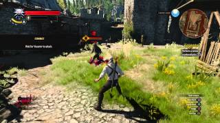 The Witcher 3 Wild Hunt  Kaer Morhen Counterattack Tutorial Press L2 Before Opponent Strikes [upl. by Atiuqam]