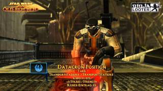 SWTOR  DatacronGuide Taris  Transportstation 5  DatacronPosition auf Ninjalooterde [upl. by Sane360]