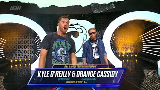 Kyle OReilly amp Orange Cassidy Entrance  AEW Dynamite September 04 2024 [upl. by Ummersen]