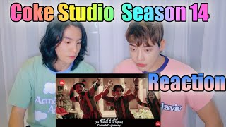 Korean singers reactions to Pakistan music videos like fashion pictorials⎮Coke Studio  Season 14 [upl. by Enaasiali941]