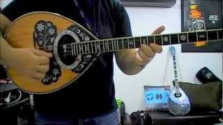 לימוד בוזוקי זורבה  zorba bouzouki lesson [upl. by Parnell]