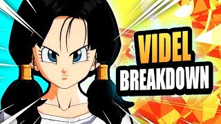 Videl Breakdown Dragon Ball FighterZ Tips amp Tricks [upl. by Cirek810]