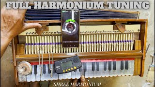 How to Tune Harmonium  Full Step by Step Harmonium 440hz Tuning Tutorial  SHREE HARMONIUM [upl. by Acilgna]