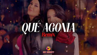 Yahritza Y Su Esencia Yuridia amp Angela Aguilar  Qué Agonía Remix LETRA [upl. by Ekal]