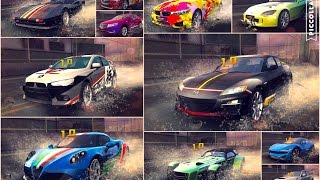 Asphalt 8 top 11 D class cars MAX PRO Metal Season [upl. by Asp340]