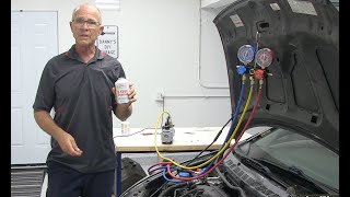 Air Conditioning Recharge DIY Blows 42 degrees Honda Civic AC system Civic [upl. by Yentuoc]