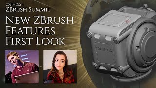 New ZBrush Features First Look Part 1  2021 ZBrush Summit  Pixologic Presentation [upl. by Auhsot]