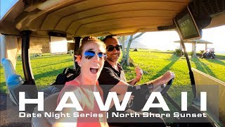 SUNSET GOLF CART TOUR  Princeville Makai Golf Club  KAUAI HAWAII [upl. by Docila]