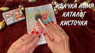 ЖВАЧКА АСМР КИСТОЧКА КАТАЛОГ FABERLIC 012024 ПЛАН ПОКУПОК БЛИЗКИЙ ШЁПОТ GUM ASMR [upl. by Anatnom374]