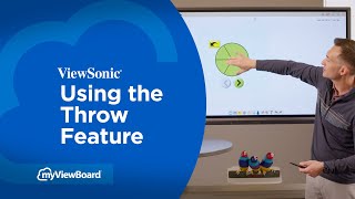 myViewBoard Using the Throw Feature [upl. by Sapphire]