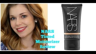 NARS Pure Radiant Tinted Moisturizer Review amp Demo [upl. by Atinnod]