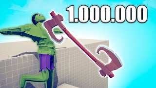 1000000 DAMAGE AXE THROWER vs BOSS UNITS  TABS  Totally Accurate Battle Simulator 2024 [upl. by Anaicul]