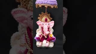 Crochet Ganeshji Amigurumi Beautiful Crochet Ganapati Idol Handmade Ganesh ji [upl. by Wiersma]